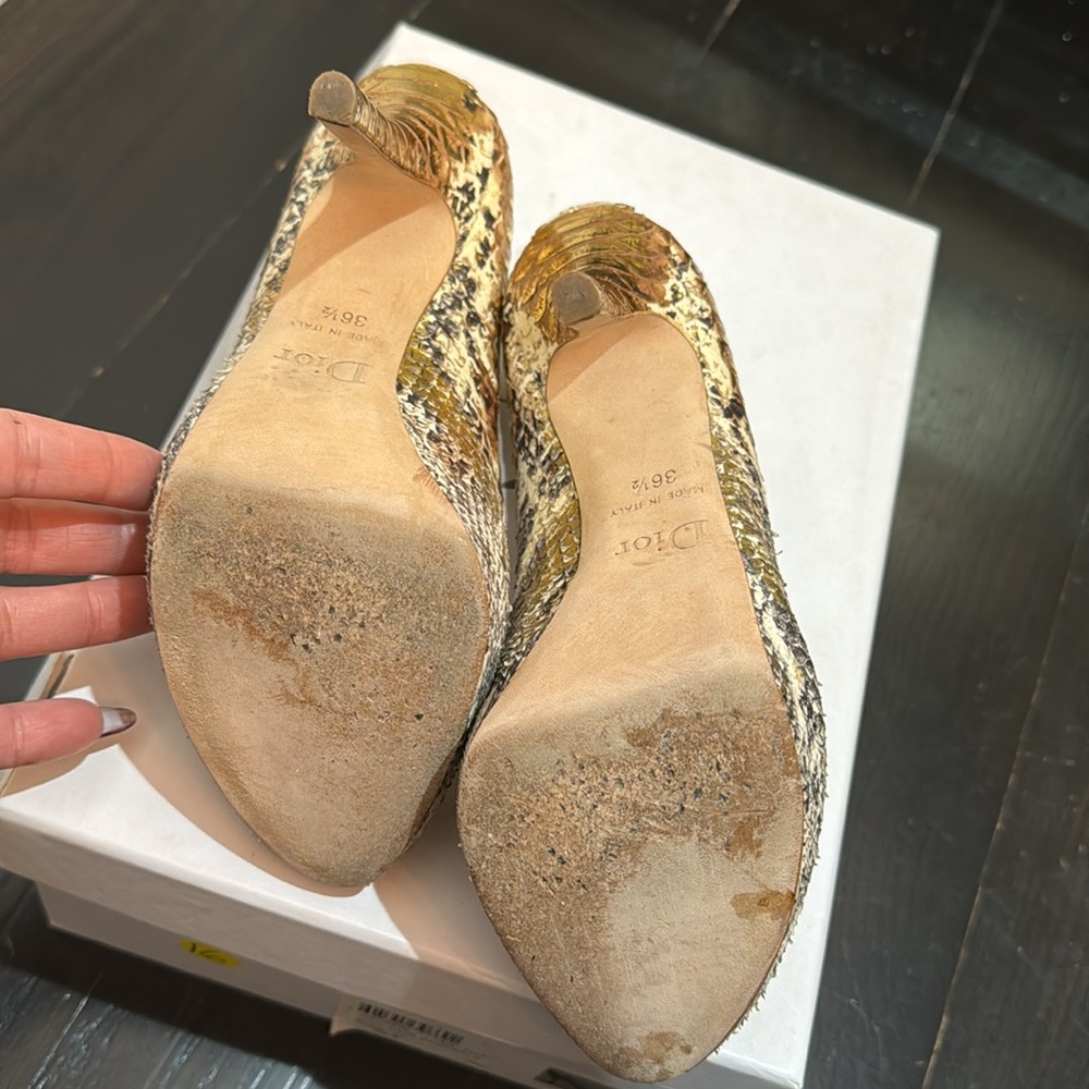 Dior Python Heels - image 7